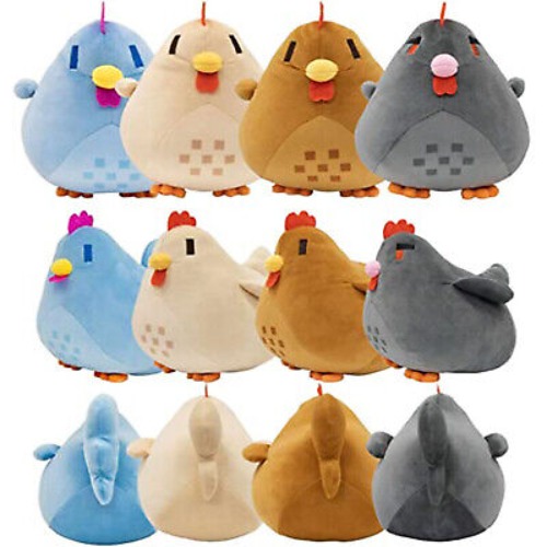 Stardew Valley Chicken Plush Doll Stardew Valley Chicken Pillow Plushie Toy Hot  | eBay