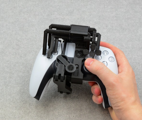 One-handed PS5 DualSense attachment | For right-handed use