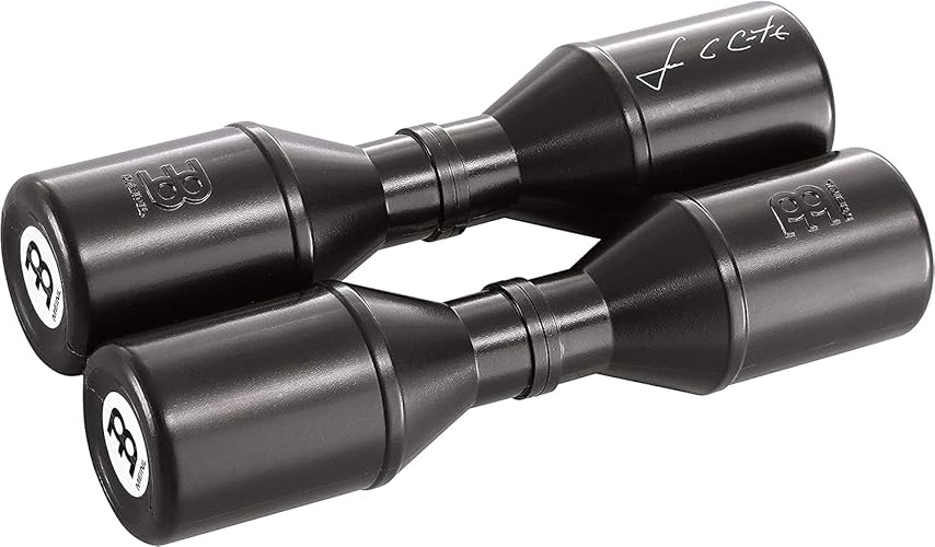 Meinl Percussion Series Signature Luis Conte Artist Shaker Musical Instrument with Medium Volume — NOT Made in China — for Live or Studio, 2-Year Warranty (SH4BK) - Medium - Black