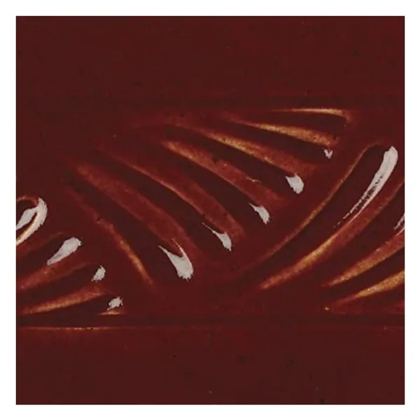 Amaco 1371060 Potters Choice Lead-Free Glaze, PC-59, 1 Pint Jar, Deep FireBrick