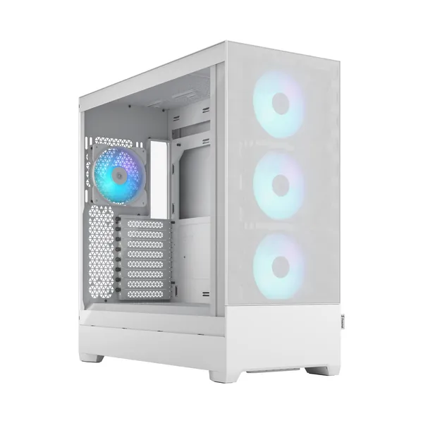 Fractal Design Pop XL Air RGB White Core Tempered Glass Clear Tint - RGB White Core TG Clear Tint XL Air