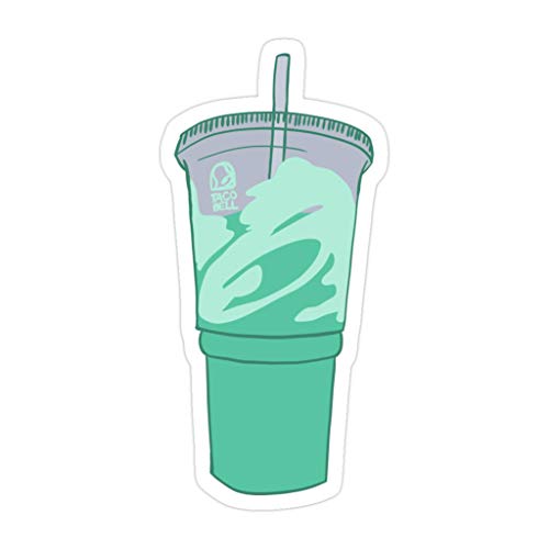 CRAIGWILLIS (3 PCs/Pack) Baja Blast 3x4 Inch Die-Cut Stickers Decals for Laptop Window Car Bumper Helmet Water Bottle
