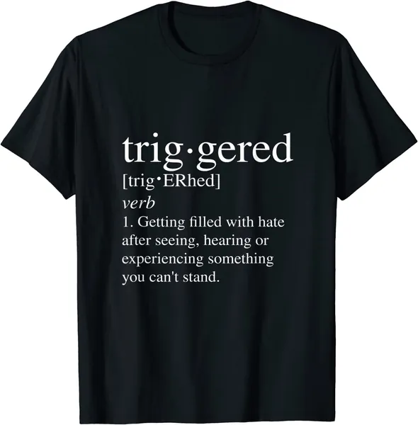 Funny Triggered Definition T-Shirt