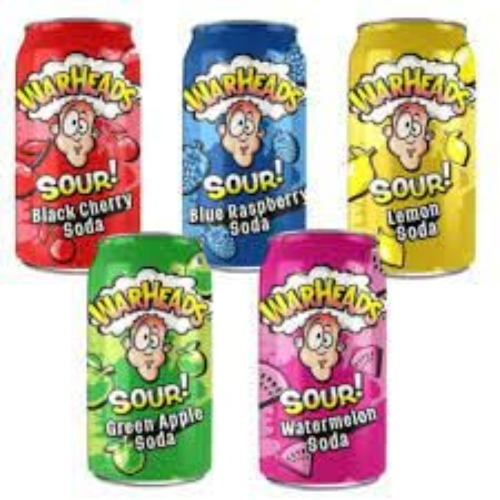 Warheads Sour Green Apple Soda Taste The Classic Flavor in Soda Limited And Exclusive (6)