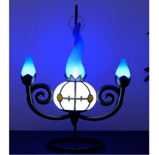 Pokemon LED Light Chandelure Pokemon Center Original Stand Light New