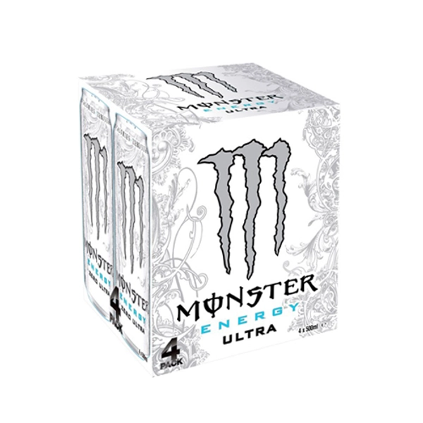 Monster Energy Ultra White 4 Pack