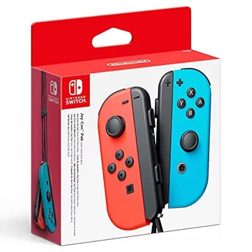 Nintendo Joy-Con (L/R) - Neon Red/Neon Blue [nintendo_switch] - Walmart.com