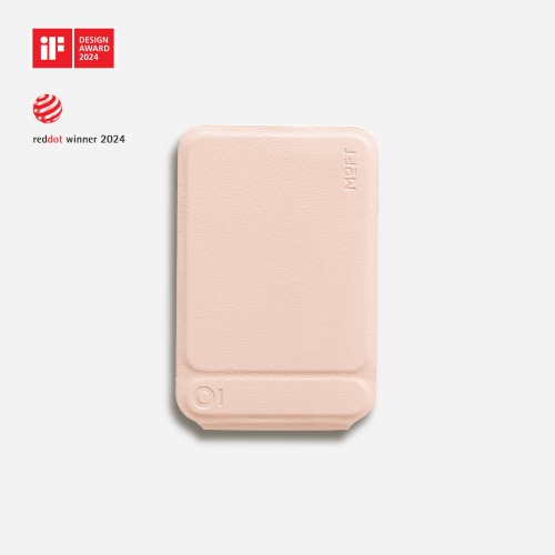 Snap Phone Tripod Stand MOVAS™ - MagSafe Compatible | Phone Tripod Stand / Peach pink