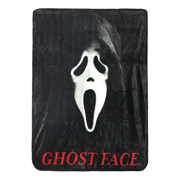 Ghost Face Throw Blanket 
