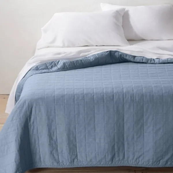 Heavyweight Linen Blend Quilt - Casaluna™