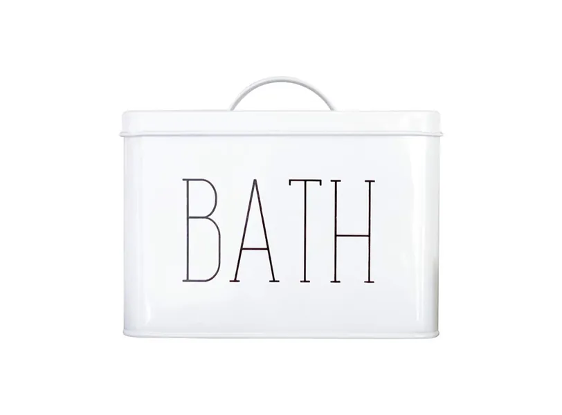 Farmhouse Bathroom Organizer