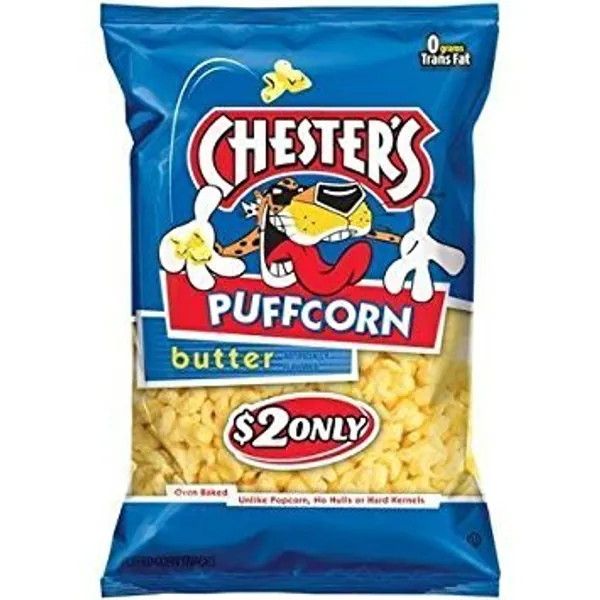 Chester's Puffcorn Butter Puffed Corn Snacks, 3.5 Oz (1 bag) - 