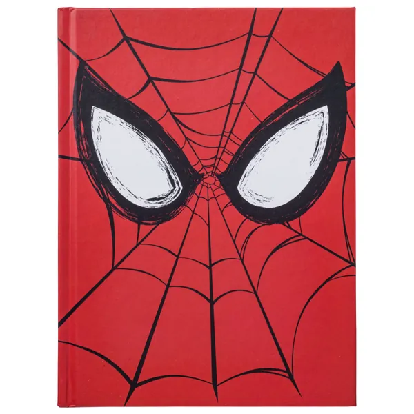 Silver Buffalo Marvel Spider-Man Eyes Hardcover Journal, 6 x 8 Inches - Spider-Man Eyes