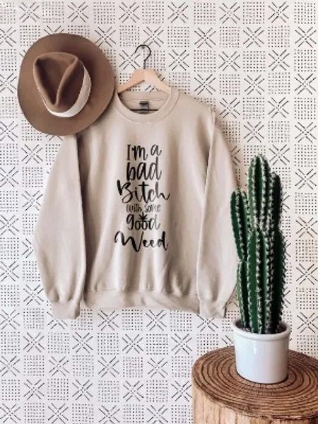 Bad B*tch with Good Weed | Etsy Canada