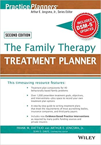 The Family Therapy Treatment Planner, with DSM-5 Updates, 2nd Edition (PracticePlanners) - Paperback