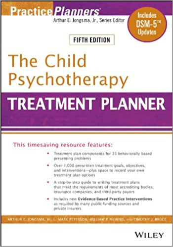 The Child Psychotherapy Treatment Planner: Includes DSM-5 Updates - Paperback