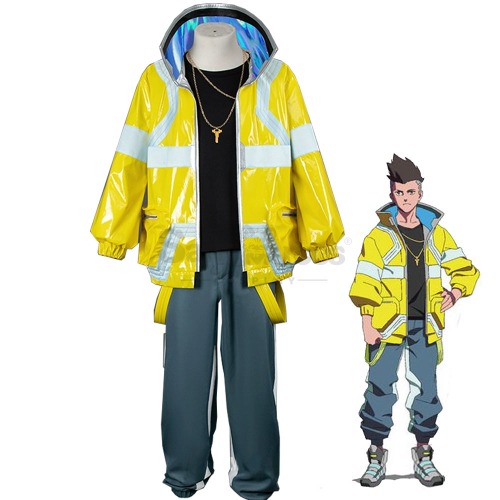 Anime Cyberpunk: Edgerunners Cosplay David Martinez Cosplay Costume - M
