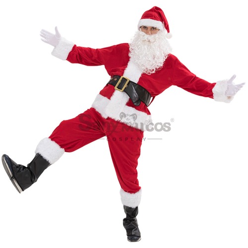 【In Stock】Christmas Cosplay Santa Claus Cosplay Costume