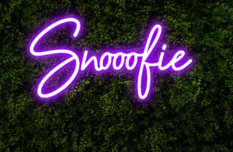 Snooofie LED Sign