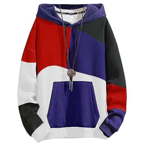XIAOYAO Hoodie Herren Techwear Kapuzenpullover Hip Hop Long Sleeve Streetwear Urban Pullover Unisex Casual