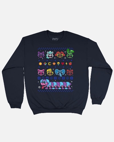 Smiling Critters Holiday Sweater | 3XL