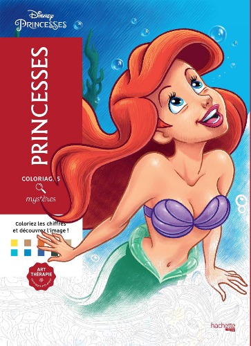 Disney paint by numbers colouring book