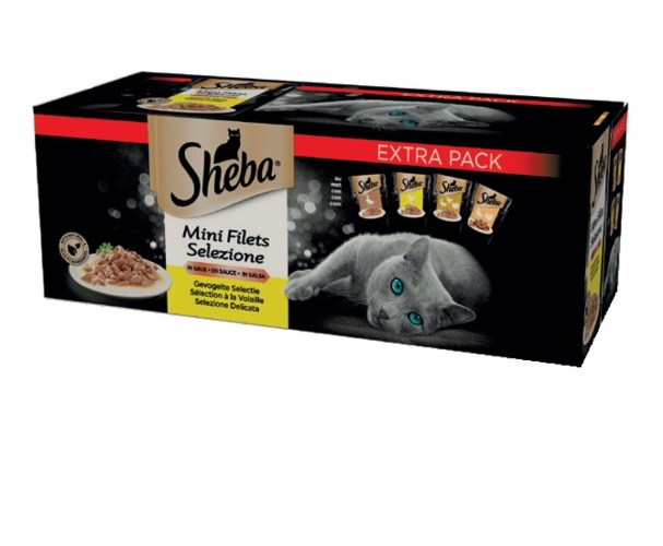 Sheba wet catfood minifilets - 40 pc