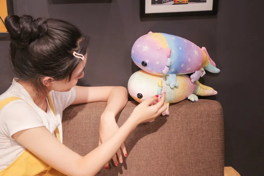 Axolotl Plushie - One Each (Save More) / 23" / 58 cm