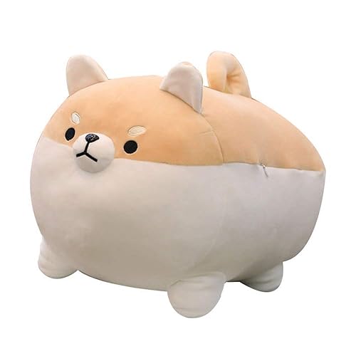 OUKEYI Plüschtier Shiba Inu Plüsch-Hundespielzeug Anime Corgi Kawaii Plüsch weiches Kissen, Plüschtier Shiba Inu Plüsch Spielzeug Kissen Puppe Hund, (40,6 cm)