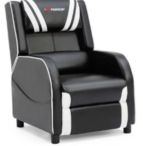LEATHER GAMING RECLINER