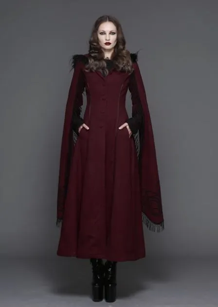 Dame frakke DEVIL FASHION - CT02402  -  Metal-shop.dk