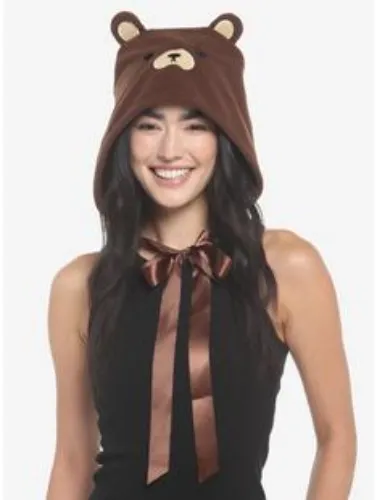 Brown Bear Hood | Hot Topic