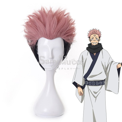 【In Stock】Anime Jujutsu Kaisen Cosplay Ryomen Sukuna Cosplay Wig