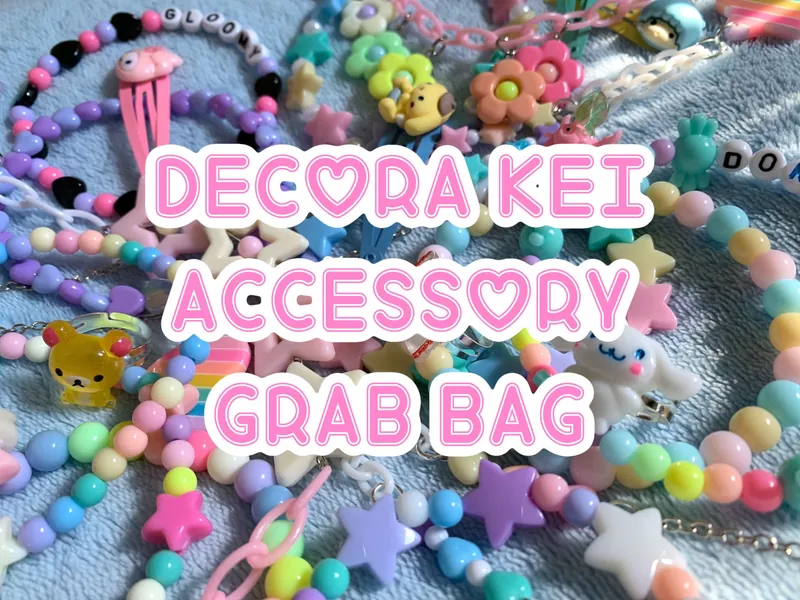 Kawaii Accessory Grab Bag | Decora Kei, Fairy Kei, Yume Kawaii