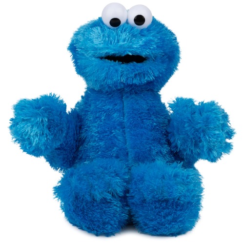 Sesame Street 75352 Cookie Monster Soft Stuffed Plush Toy 25cm, 30 x 18 x 18cm - Blue