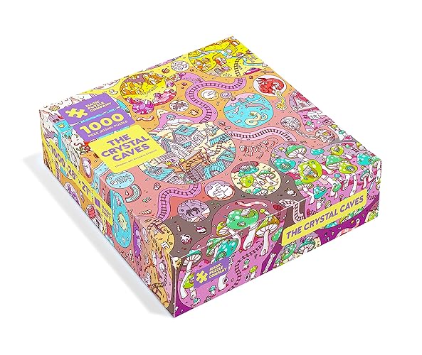 The Crystal Caves • 1000 Piece Jigsaw Puzzle from The Magic Puzzle Company • Series Two