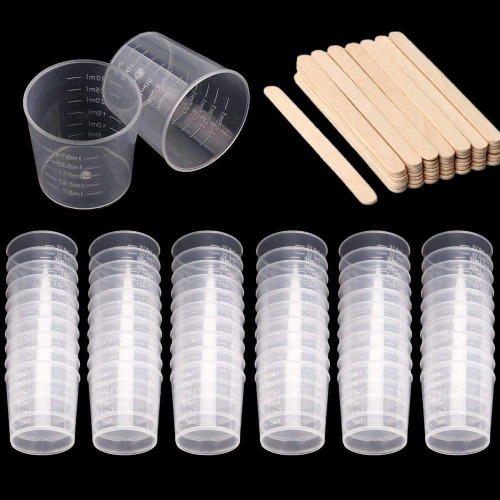 60 Pack 30ml pouring cup kit