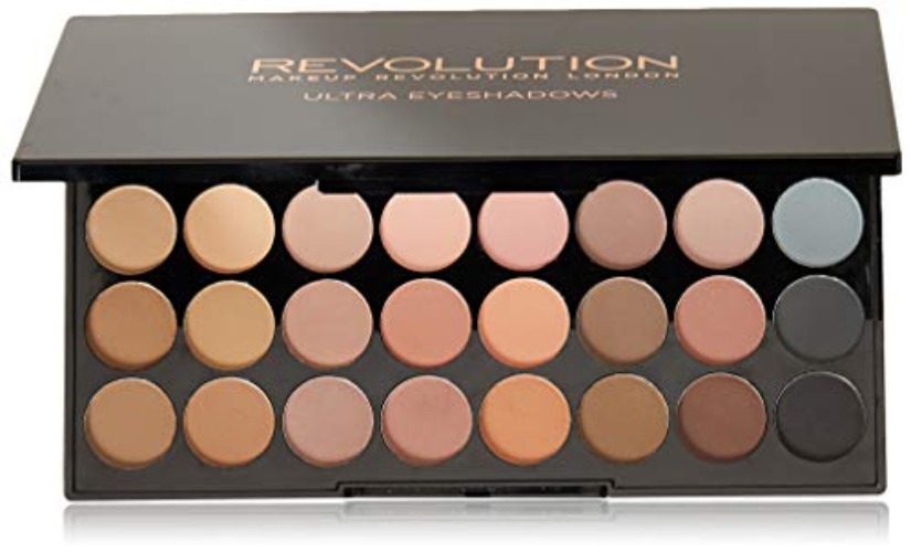REVOLUTION Ultra 32 Eyeshadow Palette Flawless Matte, Powder - Flawless Matte - 20 g (Pack of 1)