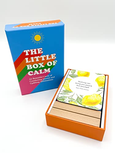 The Little Box of Calm: 52 Beautiful Cards of Comforting Quotes and Uplifting Affirmations