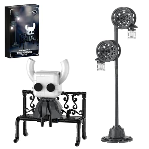 Knight Building Set, Hollow Popular Game Knight Action Figure Building Toy, Lighting Collectible Decoration Character, Gift for Game Fans Boys and Girls(329 Pieces)