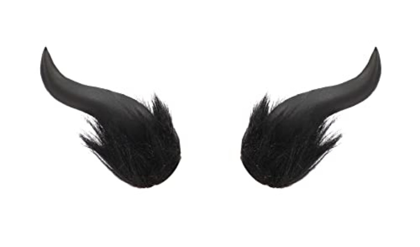 C-ZOFEK My Dress Up Darling Kitagawa Marin Cosplay Horn Hair Clip Anime Cosplay Headgear Accessories Hair Pin for Halloween - Mini Horn