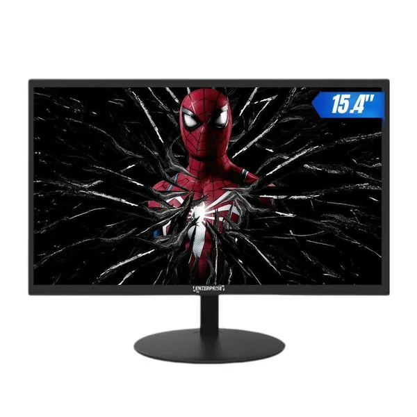 Monitor Enterprise, LED 15.4", VGA, HDMI, Widescreen,  Preto - 15epr-xie