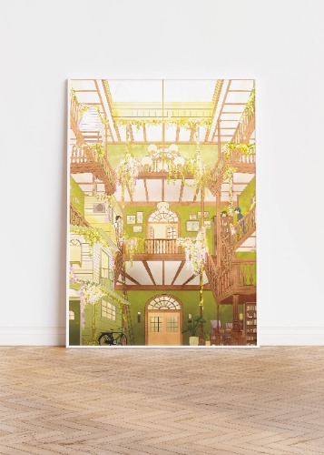 Clubhouse Poster | From Up on Poppy Hill