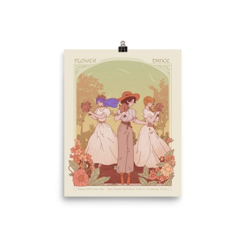 Vintage Flower Dance | Poster | Stardew Valley - 8″×10″