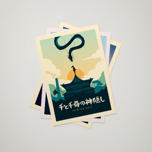 Mini Print Ghibli Minimalist Bundle 