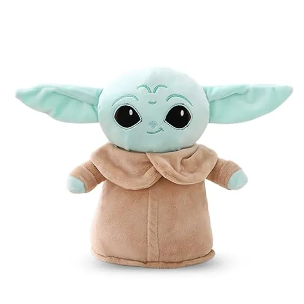 BESTZY Plüschtier Yoda Baby, Yoda Puppe, Yoda Plüschpuppe Geschenke, Yoda Plüschfigur für Geburtstage, Rollenspiele, Abschlussfeier, Jubiläen, Partygeschenke