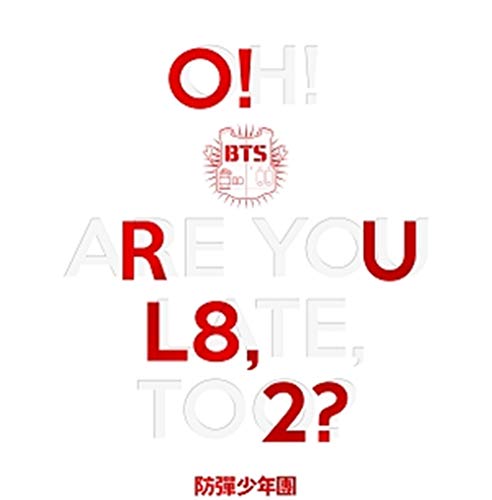 O!RUL8,2? - BTS 1st Mini Album CD + Photobook + Photocard + Folded Poster(On Pack) + FREE GIFT / K-POP Sealed