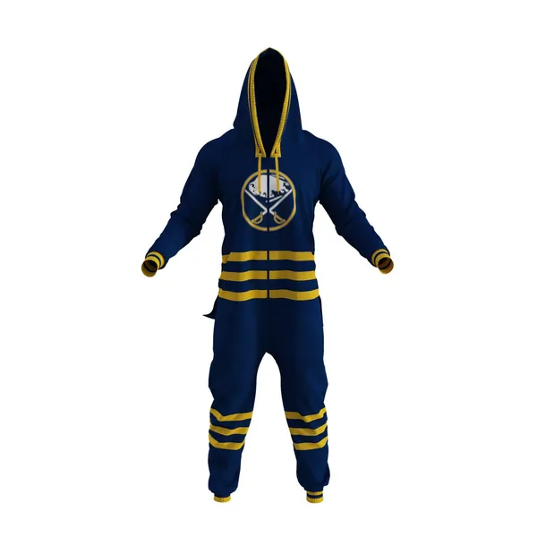 Hockey Sockey NHL Team Buffalo Sabres Onesie Fan Apparel - X Small