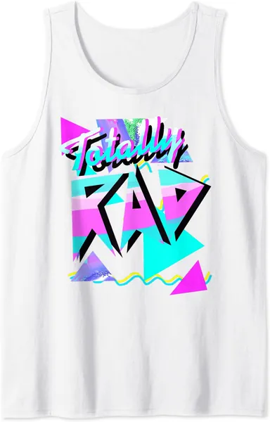 1980's-Style Totally Rad 80s Casual Hipster v.10.1 Tank Top