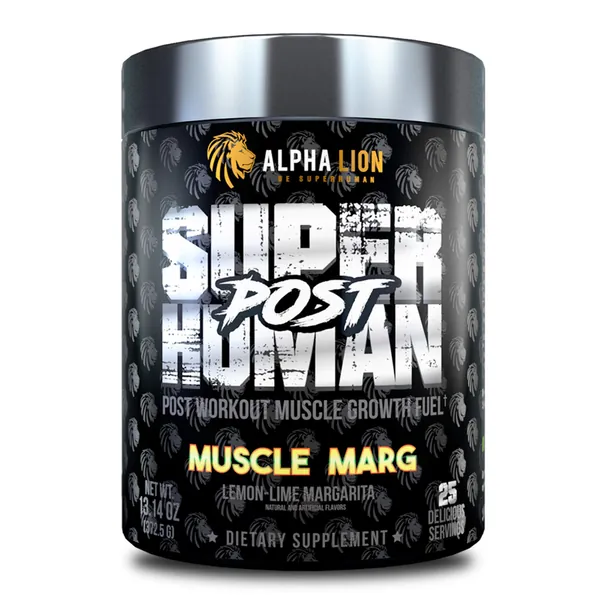 Alpha Lion Superhuman Post Workout Recovery, Fast Acting Post Workout for Men & Women (25 Servings, Muscle Marg) - Muscle Marg